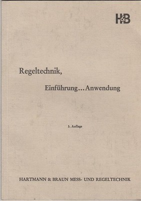 Regeltechnik, EinführungAnwendung Roling, Everhard: