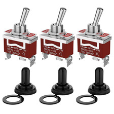 3 Way Toggle Switch On-off-on 3 Pin 3 Position Spdt Marine Dc12v 30a Heavy Dut 3 Way Toggle Switch On-off-on 3 Pin 3 Position Spdt Marine Dc12v 30a Heavy Dut