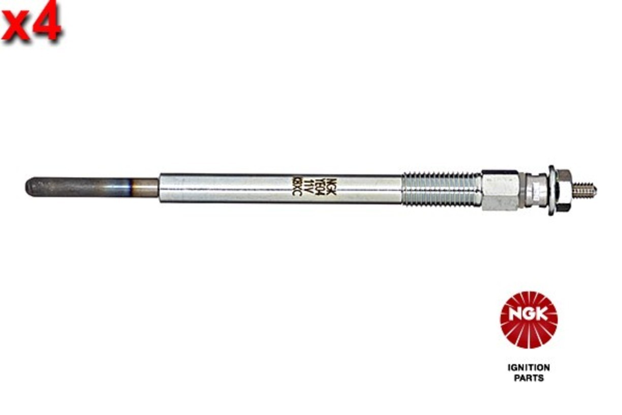 NGK 4x Glow Plug For CITROEN FORD MAZDA PEUGEOT SUZUKI TOYOTA VOLVO 01-16 EZD40