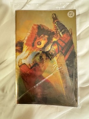 ABSOLUTE WONDER WOMAN #1 FOIL VIRGIN BILL SIENKIEWICZ NYCC 2026 DC Exclusive