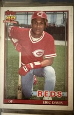 1991 Topps - Eric Davis #550