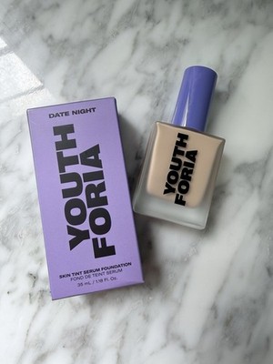 Youthforia Date Night Skin Tint Serum Foundation , Shade 245 (1.18 oz)
