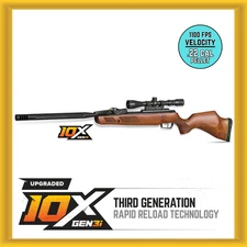 Gamo Swarm Bone Collector 10x GEN3 Inertia Fed .22 Cal 10-shot Air Rifle w Scope