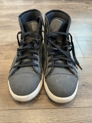Air Jordan Sky High OG Shoes Mens 12 Black Sail Grey White Sneakers 819953-011