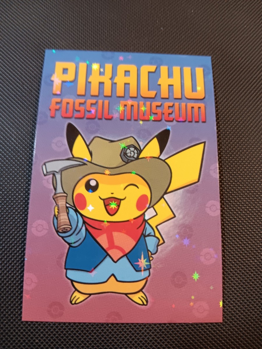 Pikachu Fossil Museum Electric Pikachu 2025 Star Holo Peru US