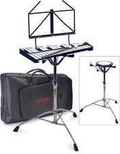 STAGG 32 METALLOPHONE BELL SET w/ STAND, PRAC...