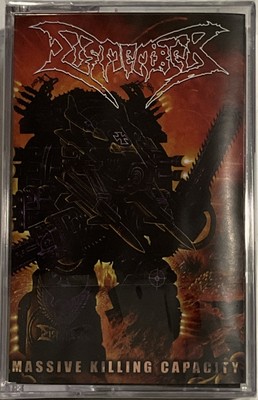 Dismember - Massive Killing Capacity Cassette 2023 Back On Black   BOBV878MC *UK