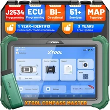 2025 XTOOL COMPASS MASTER TOP Diagnosis Scanner J2534 Programming Bidirectional