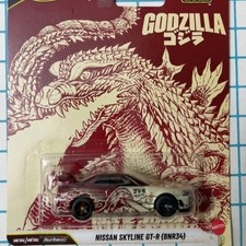 Hot Wheels Premium Godzilla Nissan Skyline GT...