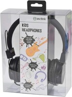 Wired Children's Headphones Laptop PC Gaming in-line Microphone Cushion Earpads