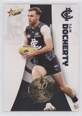 2022 Select AFL Footy Stars 30 Year Seal Sam Docherty #23 06z8