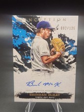 2021 Topps Inception Rookie & Emerging Star Auto Brendan McKay #RESA-BM /125 AU