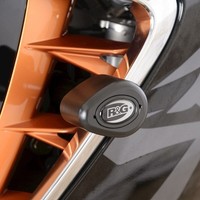 R&G Racing Aero Schutzpuffer - Schwarz Suzuki Hayabusa