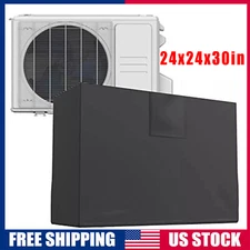 Outdoor Waterproof Protector Square New Black Duty Air Conditioner Cover Dust us