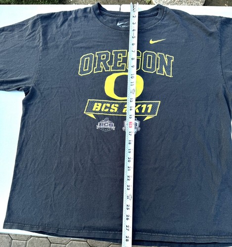 Nike Oregon BCS 2K11 Long Sleeve Shirt Size 2X Green - Picture 6 of 8