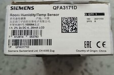 SIEMENS   QFA3171D  ROOM HUMIDITY/TEMP SENSOR  NEW IN BOX .DHL/UPS/FEDEX