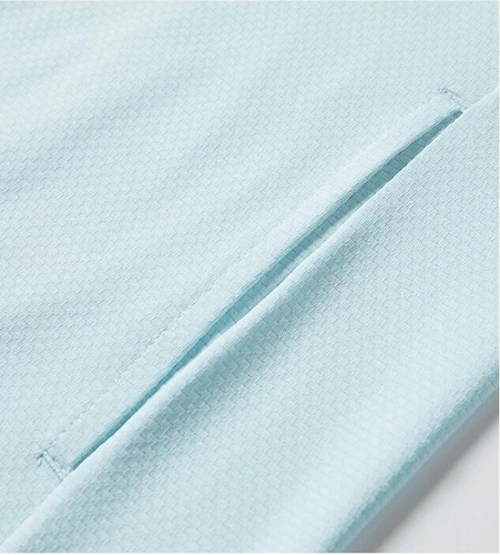 UPF50+ Eisseide Sonnenschutzkleidung für Herren Outdoor dünn atmungsaktiv UV Schutz - Bild 15 von 32