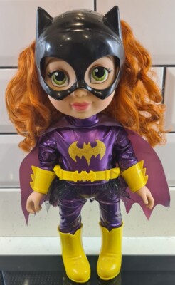 DC Comics 15 Zoll Fledermaus Mädchen Batwoman großes Auge Kleinkind Baby Puppe Jakks Batman Animator