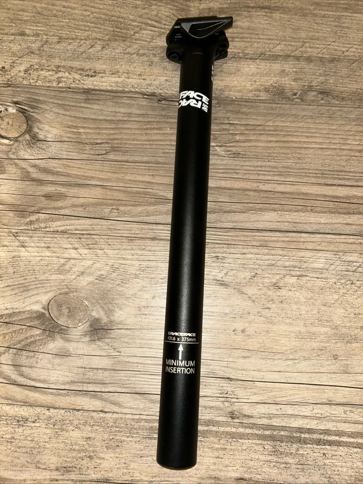 Tija de sillín Race Face - 31,6 mm x 375 mm - grava de montaña - tija de sillín de aluminio Foto 3 de 3