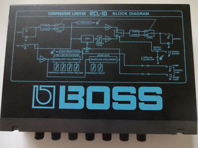 ギター BOSS COMPRESSER LIMITER RCL-10 Boss Compressor Limiter Za73703 Rcl-10 Rack Mount Type Jc906