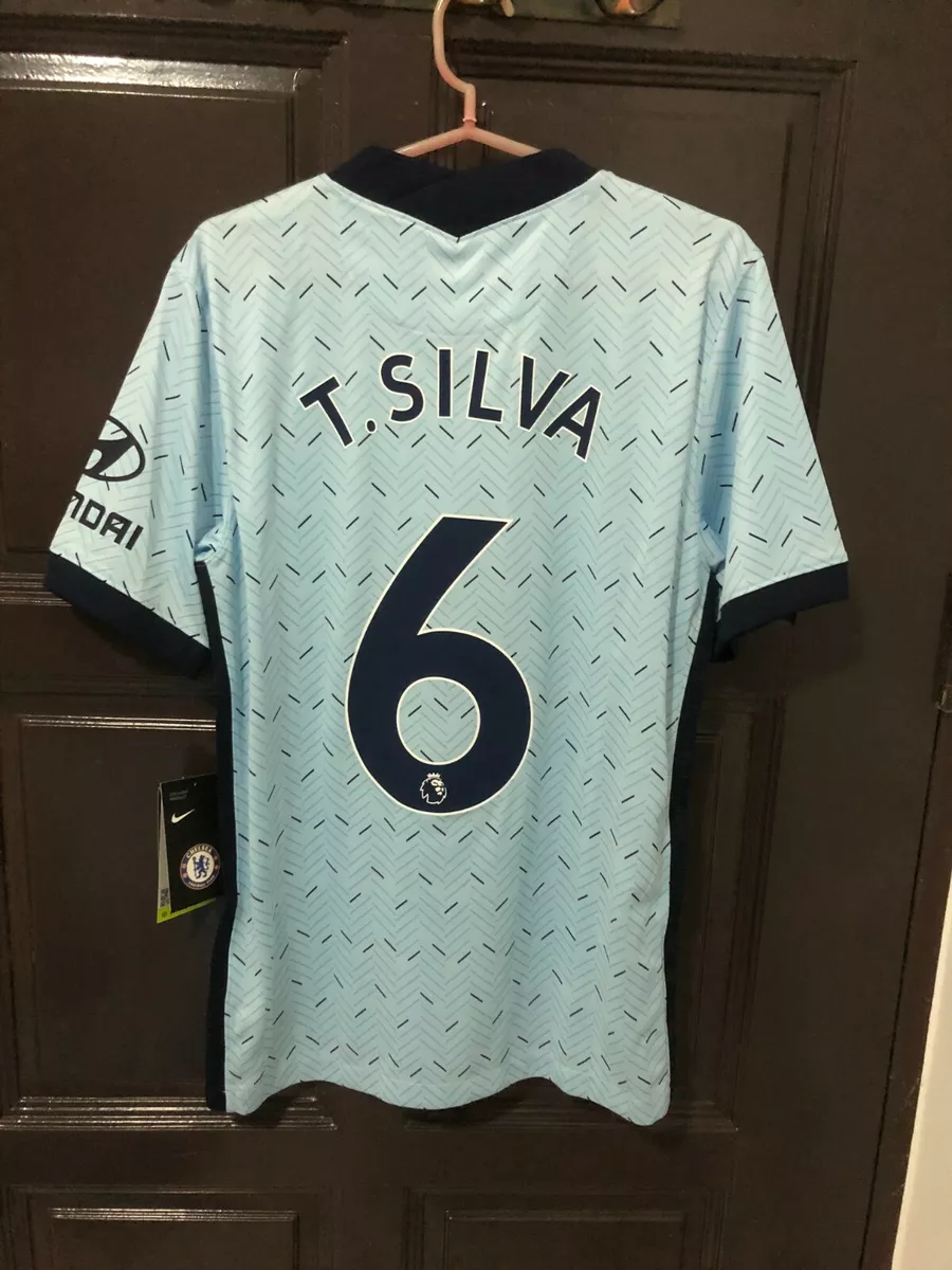 Chelsea 20/21 Away Jersey Thiago Silva 6 (T. Silva) Small Kit