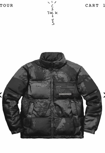Travis Scott Cactus Jack x PlayStation Ps5 Black Puff Jacket Sz XXL Nwt In  Hand | eBay