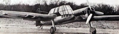 Blohm Und Voss BV 141B 60'' RC Airplane Kit Laser Cut Balsa Ply Short Kit +Plans
