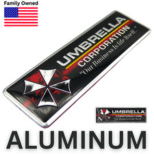 Metal Umbrella Corporation Decal Sticker Emblem Bumper Sticker Car Truck Black
