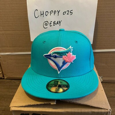 Hat Club Toronto Blue Jays 40th Anniversary Teal UV Cyclone Sz