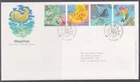 Great Britain 2001 Weather FDC 411d Fraserburgh to Shoalwater Bay WA