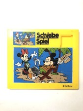 *Gioco Dei 15 Gigante Giant Puzzle Rebus Topolino Disney Gadget Mickey Mouse