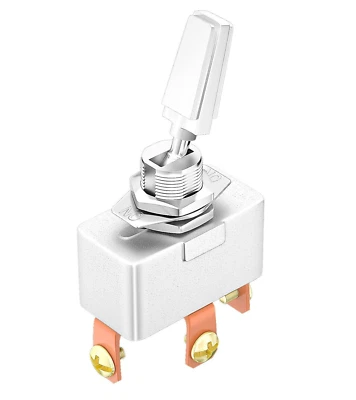 LEVSEB KFZ Schwerlast Kippschalter DC 12V 50A mit Schraubklemmen SPST 3 Pin Ein/Aus/Ein