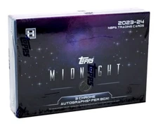 2023/24 TOPPS MIDNIGHT BASKETBALL HOBBY BOX BLOWOUT CARDS