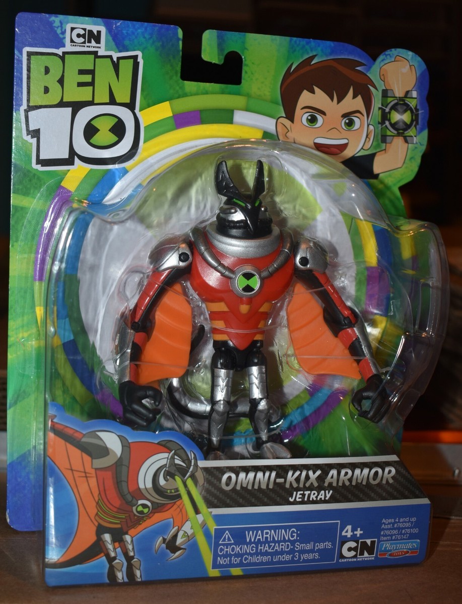 Ben 10 OMNI-KIX ARMOR JETRAY Action Figure PLAYMATES TOYS NEW | eBay