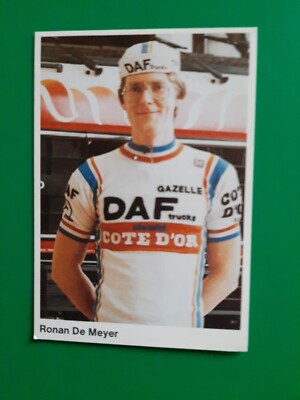 Maillot Cyclisme DAF Trucks Lejeune T.3 vintage original made in