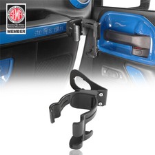 Black Abs Drink Cup Holder Bracket Co-pilot Side For 2011-2018 Jeep Wrangler Jk