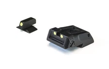 Standard NVK/ Colt Dovetail Fully Adjustable Sight Set - Luminova Night Sights
