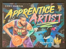 Cody Martin 2019-20 Panini Court Kings APPRENTICE ARTIST Rookie Card RC #26