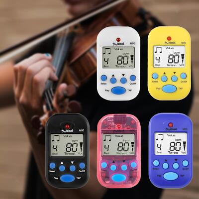 Beat Tap Mini Digital Metronom Musikinstrument Teile Clip auf elektronisch