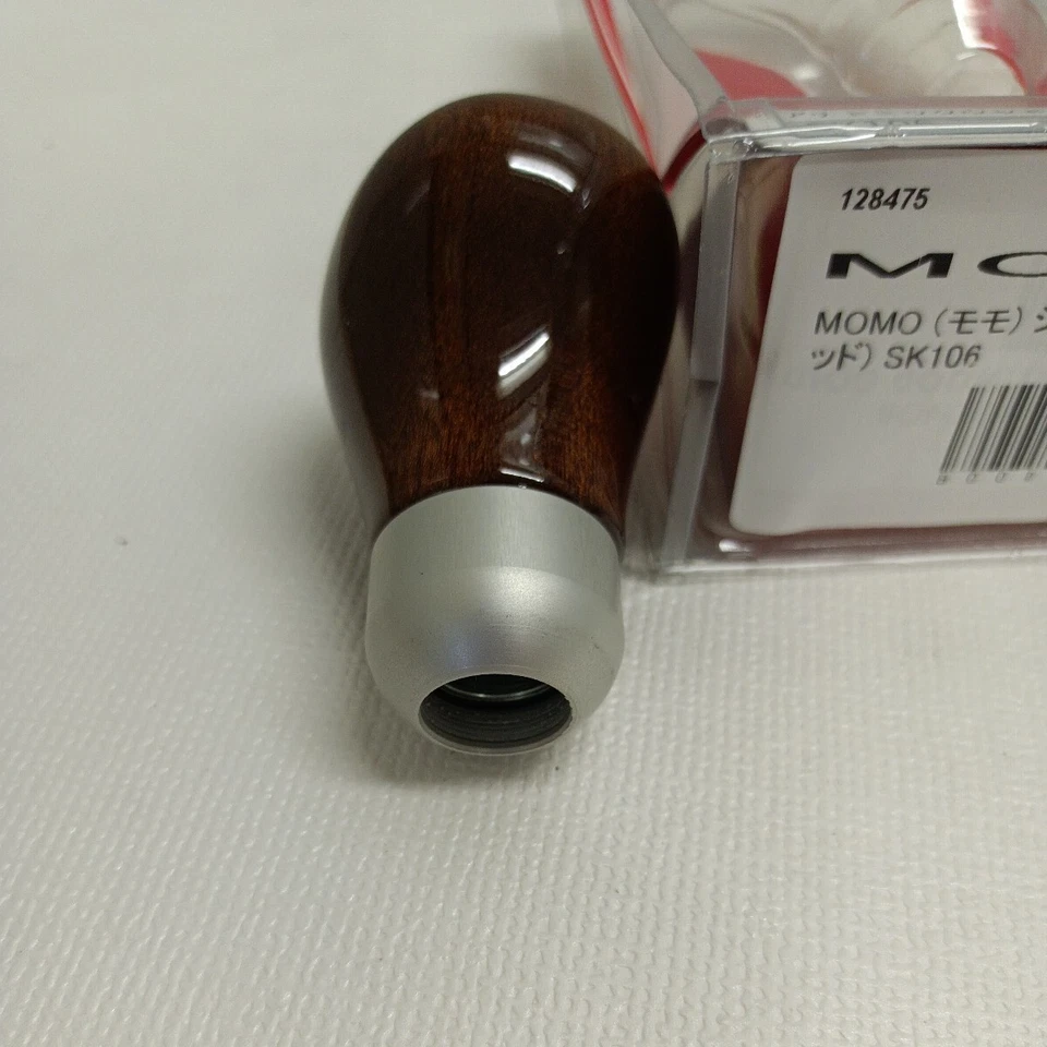 Momo SHORT WOOD SK106 SK Mahogany Wood Shift Knob for Universal Type phi8-14mm - Image 3 of 3