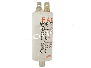 CONDENSATORE 40 MF 450 VOLT DC MADE IN ITALY