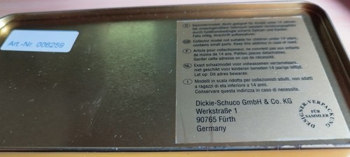 Modellauto schuco Piccolo, Edition 2004, Deutsche Post, Limitierte Auflage - Bild 4 von 5