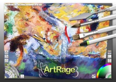 ARS 3 PC MAC CD digital painting drawing art tools paint realistic graphics draw