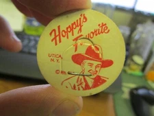 Hoppy's Favorite Utica, N.Y. Milk Bottle Cap MICHIGAN MI Unused 1 5/16th inch