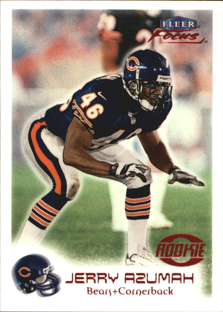 Jerry Azumah Fleer Focus #136 Base