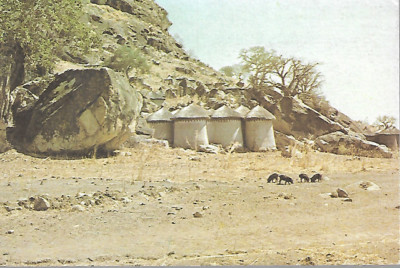 Reka, Nuba Berge - Familienwohnungen - Postkarte um 1970