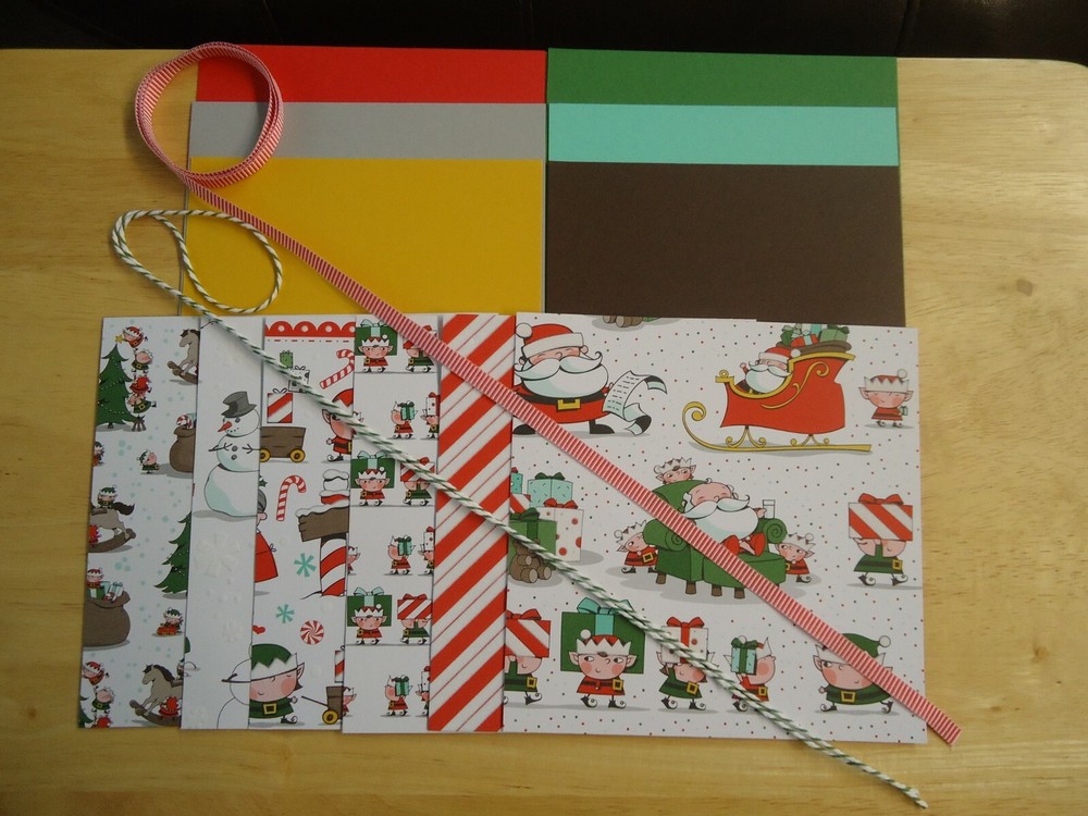 Stampin Up! SANTA'S WORKSHOP 6 X 6