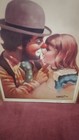 Vintage Print Signed By CHUCK OBERSTEIN Clown with Girl  24" X 18” Signed Framed — photo 6