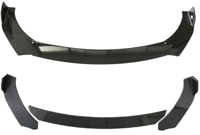 CARBON Paint FRONT SPOILER FRONT splitter per Honda Accord VIII paraurti diffusore