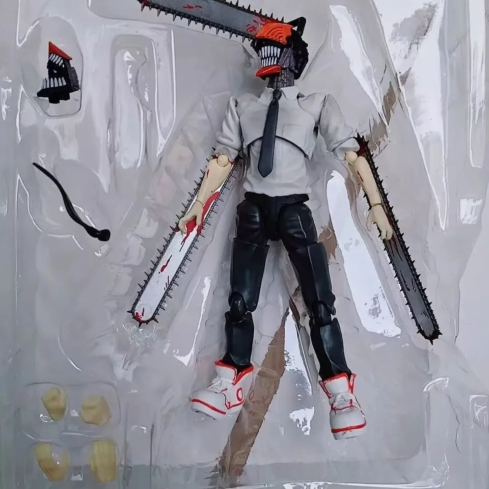 Nuevo Motosierra Hombre Denji SHF Modelo Figura de Acción Decoración Juguetes Hobbies Caja Set Foto 2 de 4